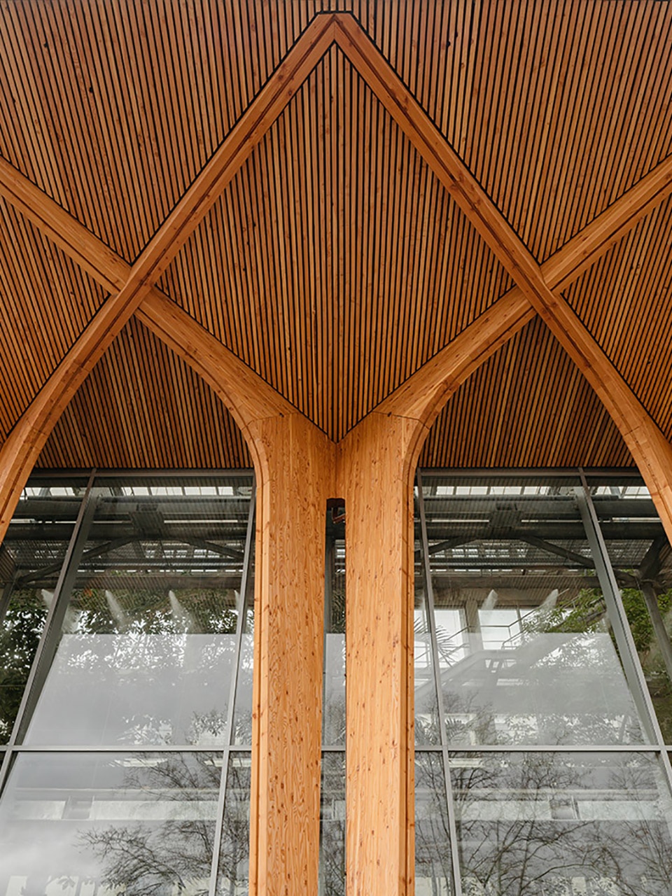 The Canopy Michelin Headquarter s Renovated Reception Area by Encore Heureux Architectes Construire and Base ut2