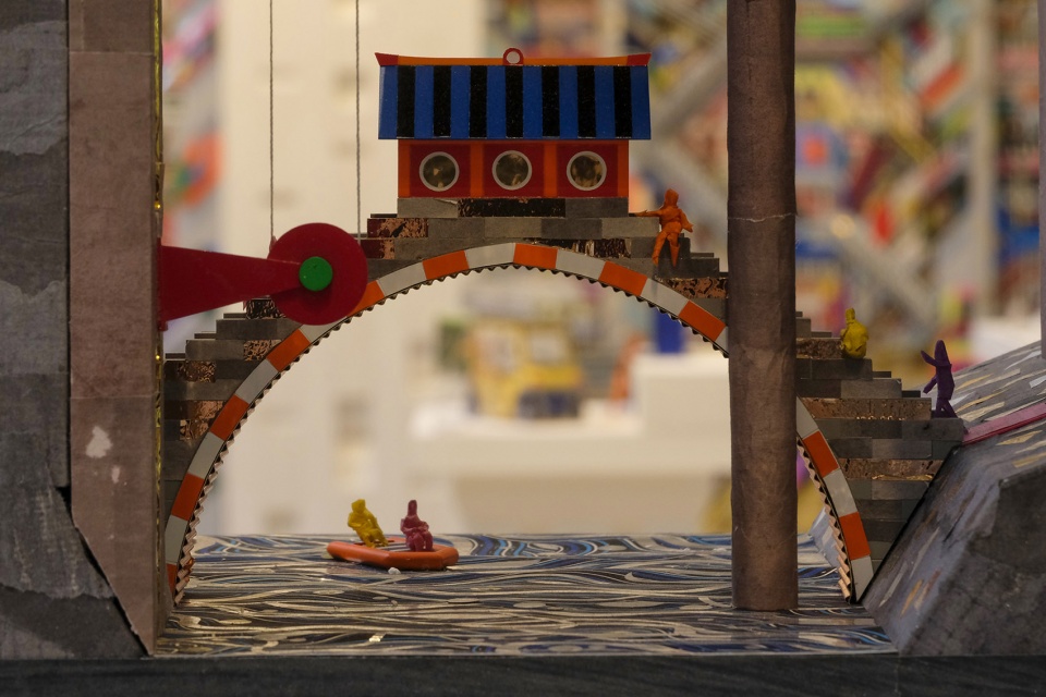 scape of urban object and life models by li han