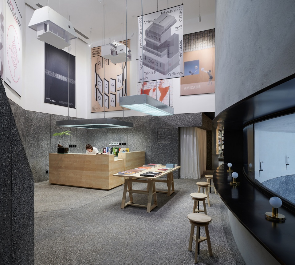 Juanzong Books and Eureka Touring Library at Aranya China by genarchitects