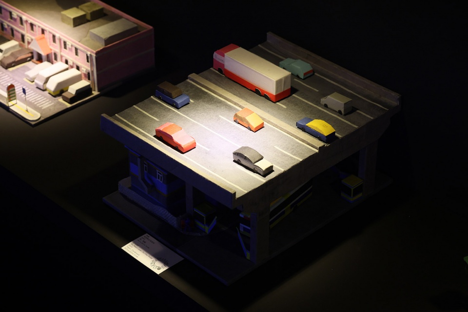 scape of urban object and life models by li han