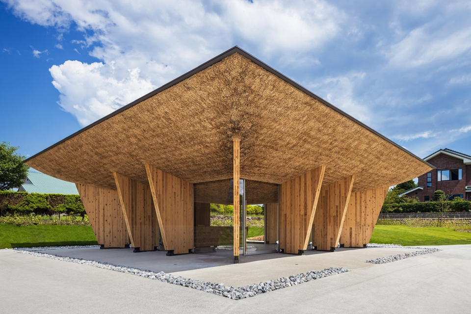 greenable hiruzen by kengo kuma and associates