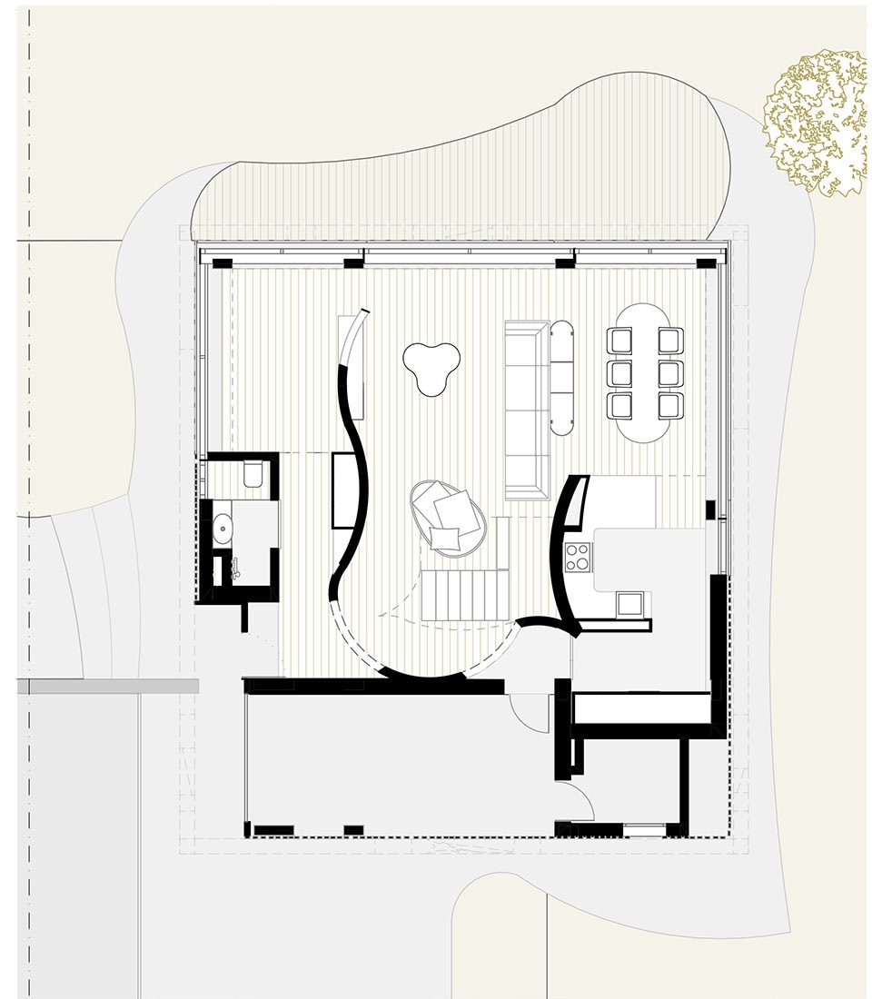 Casa Patios de Petalas by Sandra Micaela Casinha Atelier