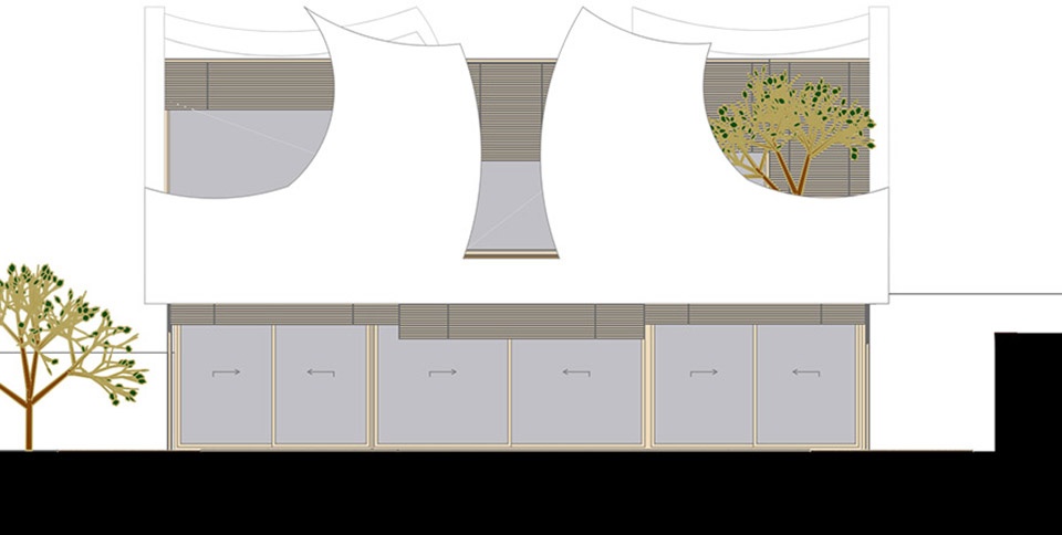 Casa Patios de Petalas by Sandra Micaela Casinha Atelier