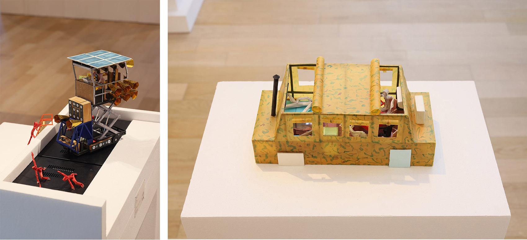 scape of urban object and life models by li han