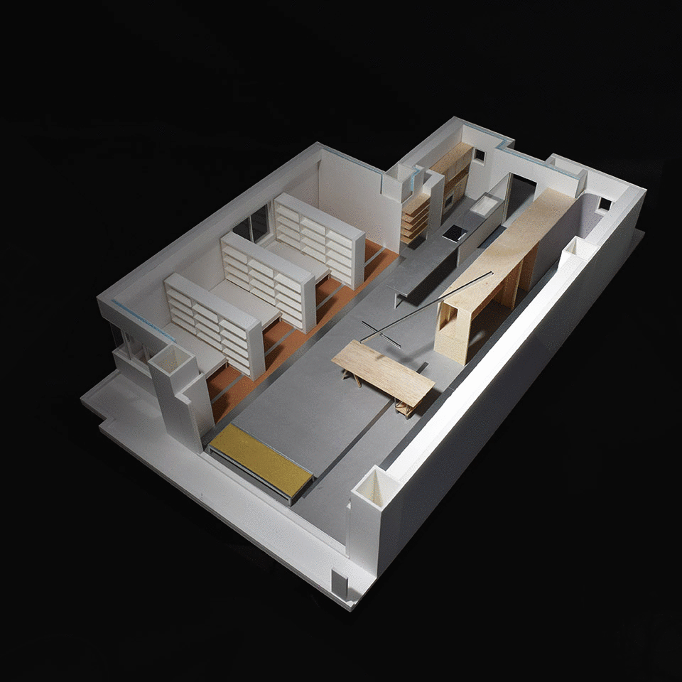 Flat renovation in Sakurazaka by Masaaki Iwamoto Masaaki Iwamoto Laboratory ICADA