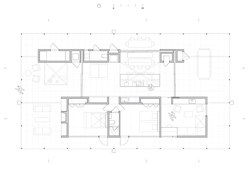 CASA COSECHA DE LLUVIA by Robert Hutchison Architecture JSa