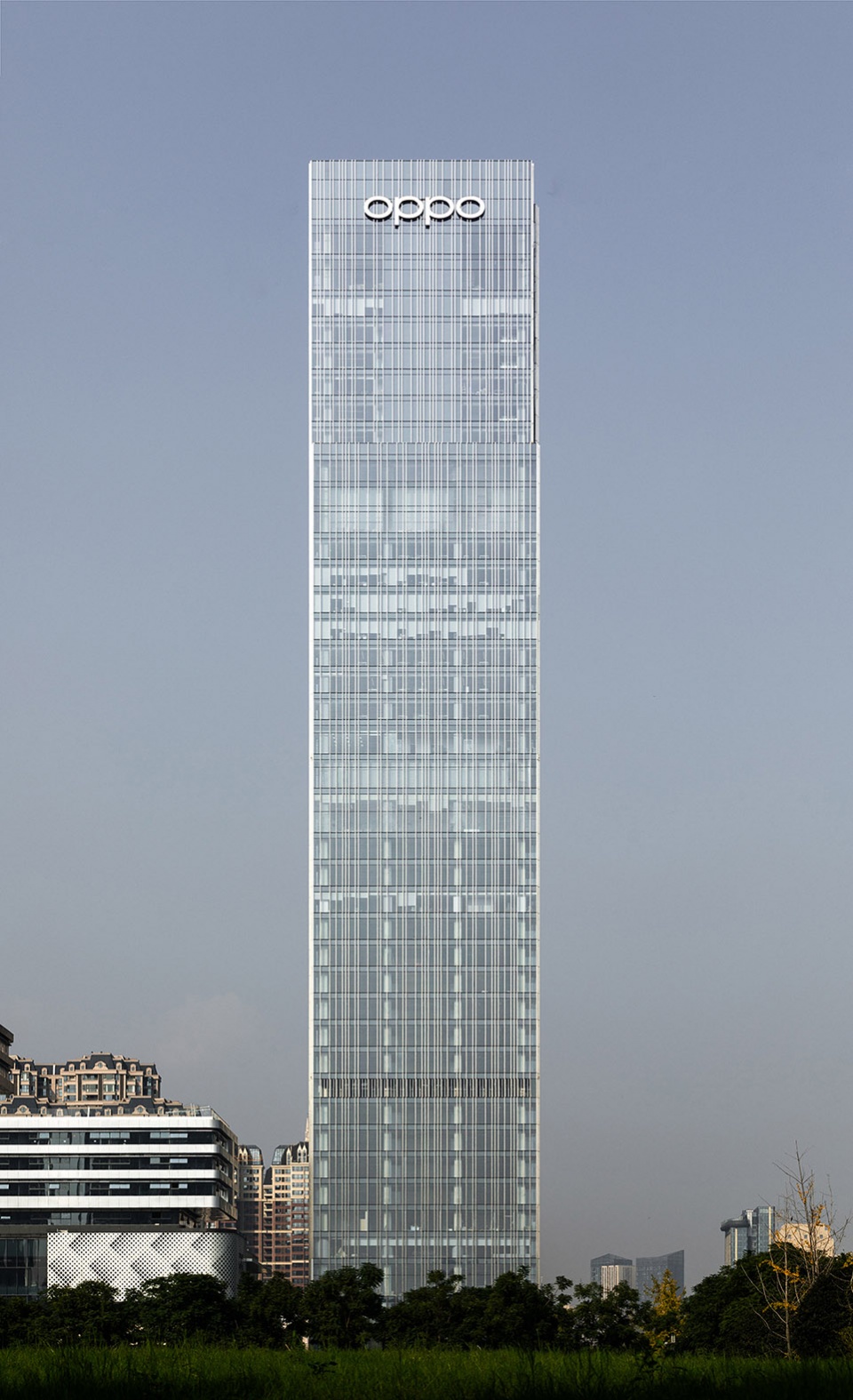 oppo technology research centre tower by gianni botsford architects