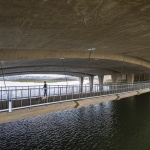 圣埃利霍湖人行天桥，美国 / Safdie Rabines Architects