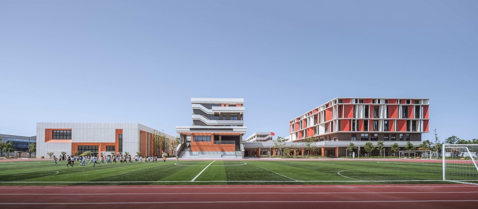 youyi road primary school in rudong county nanjing yangtze river urban architectural design