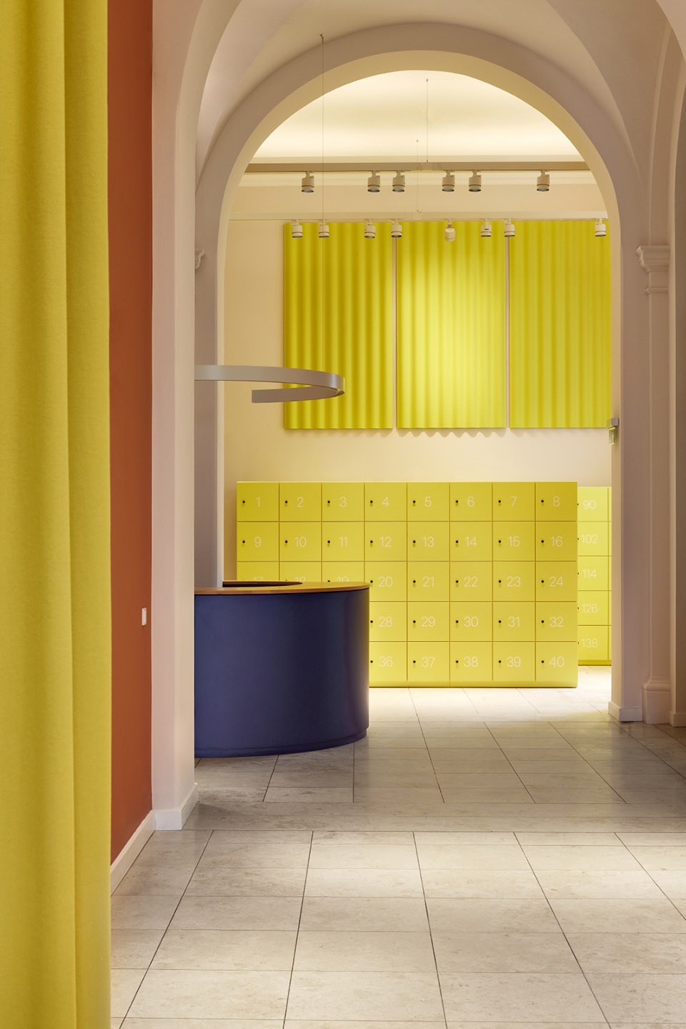 Visitor center at the museum MKG in Hamburg by Studio Besau Marguerre