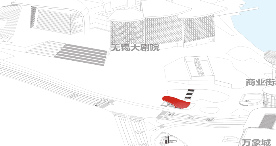 design for exits of grand theater station of wuxi metro line 4 by tus design group co ltd