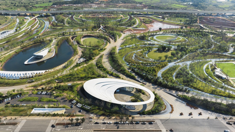 Haikou Xixiu Park Visitor Center China by MUDA Architects