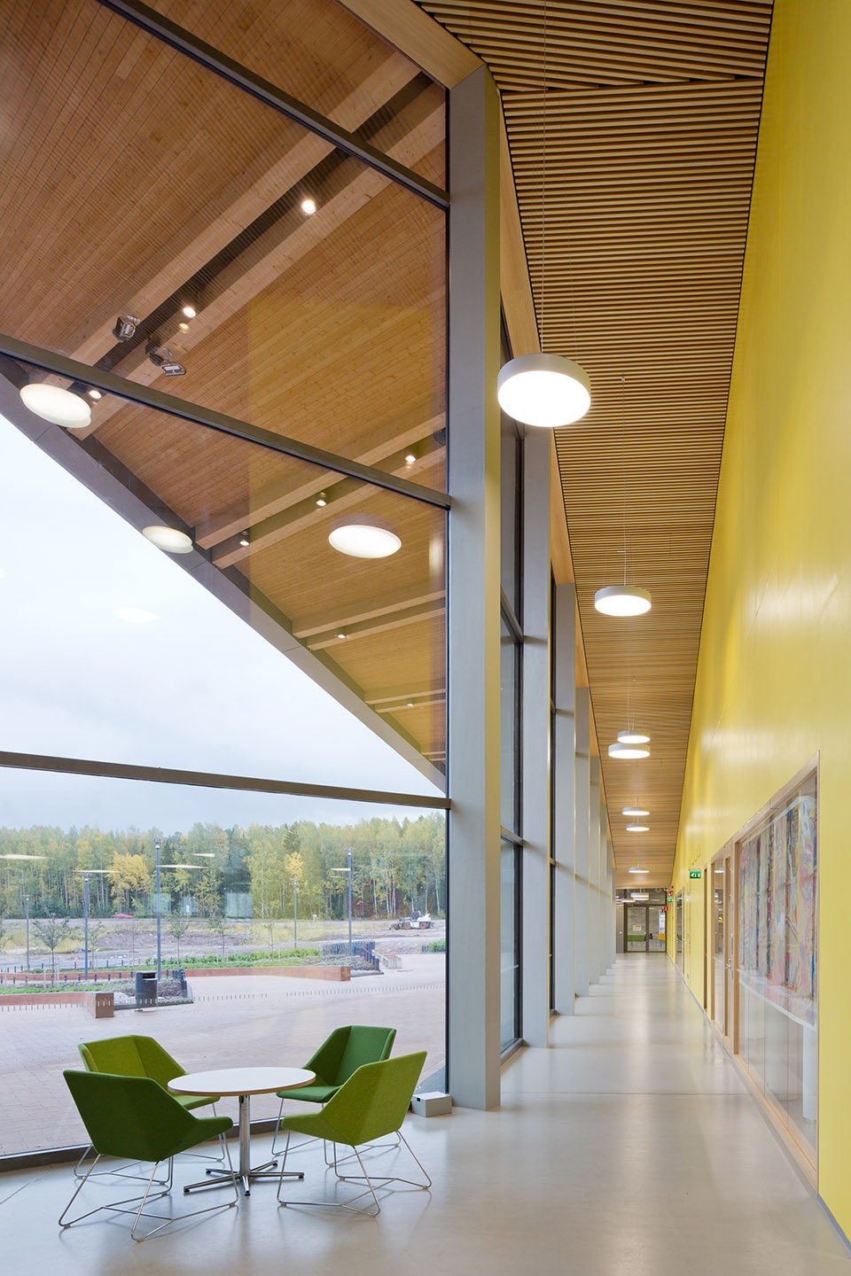 Saunalahti comprehensive school by Verstas Architects