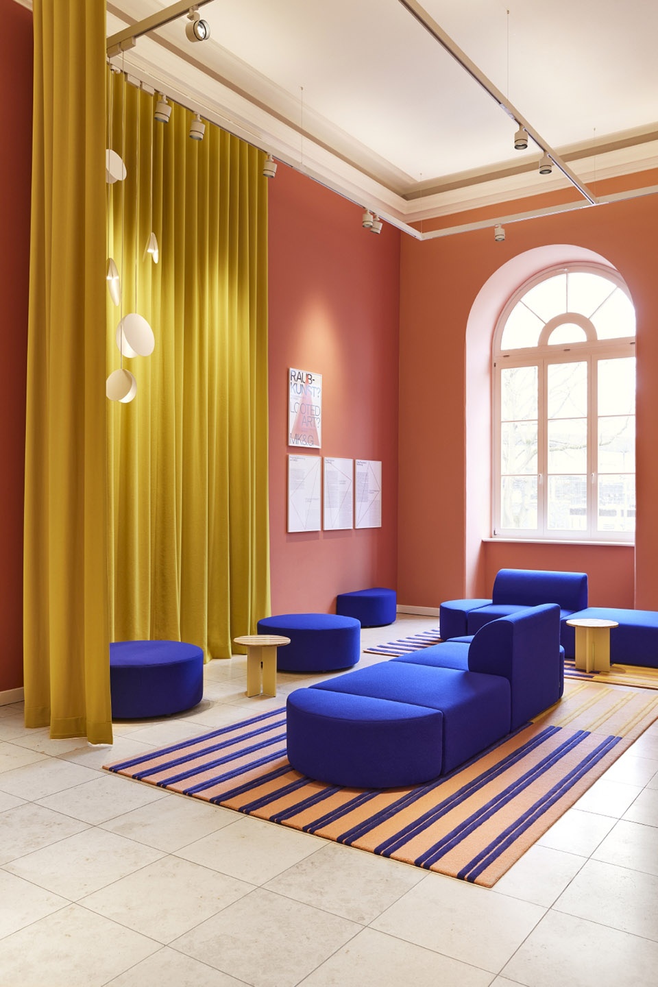 Visitor center at the museum MKG in Hamburg by Studio Besau Marguerre