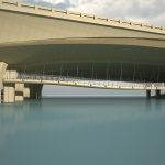 圣埃利霍湖人行天桥，美国 / Safdie Rabines Architects