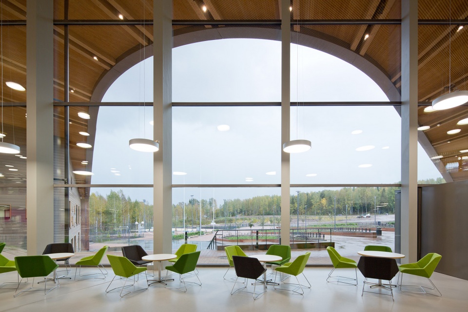 Saunalahti comprehensive school by Verstas Architects