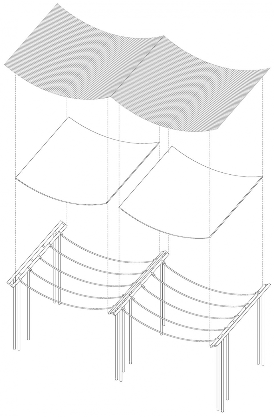 jingshan flower sea tent pavilion by zhejiang af university landscape architecture institute beeeed atelier
