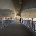 圣埃利霍湖人行天桥，美国 / Safdie Rabines Architects