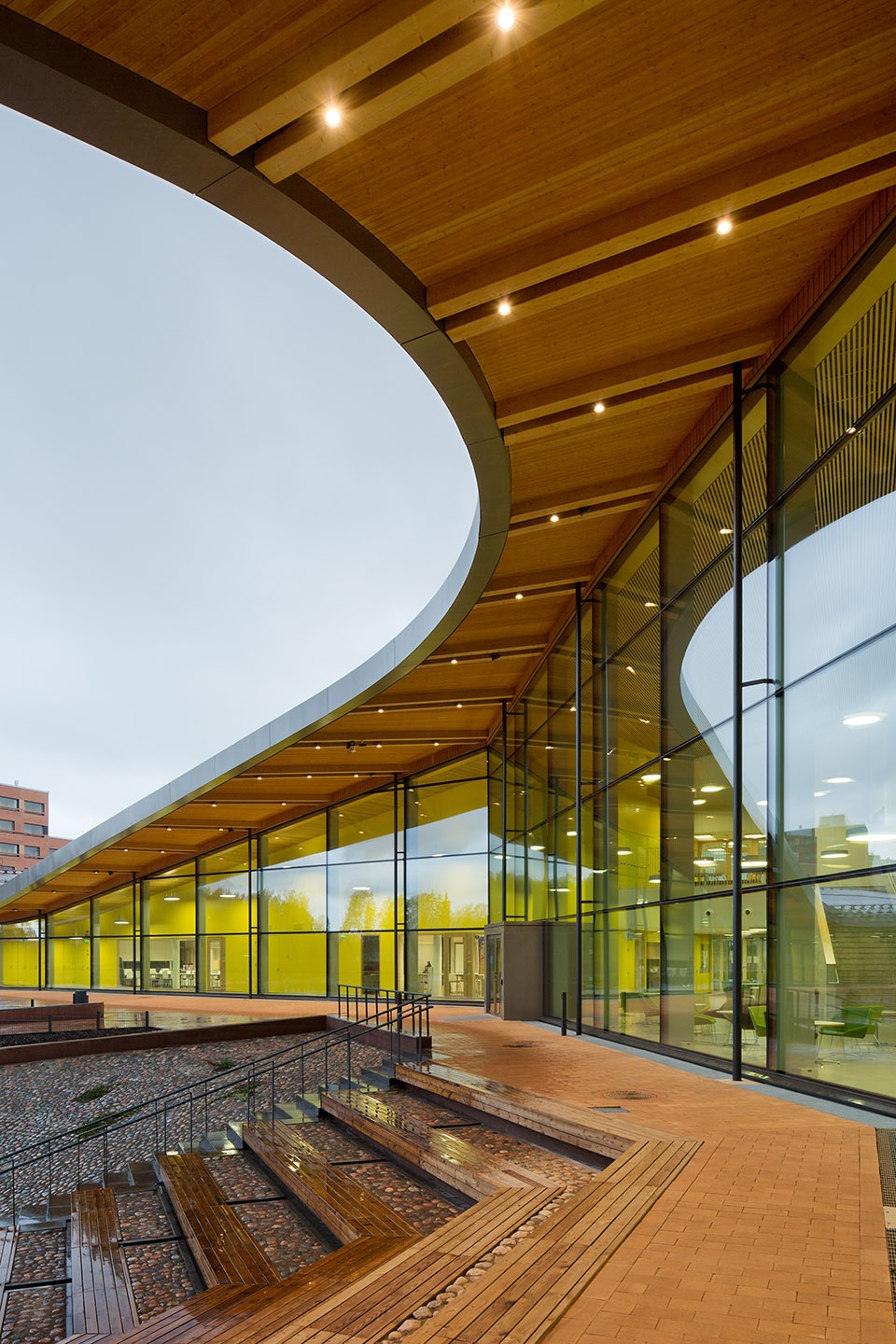 Saunalahti comprehensive school by Verstas Architects