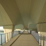 圣埃利霍湖人行天桥，美国 / Safdie Rabines Architects