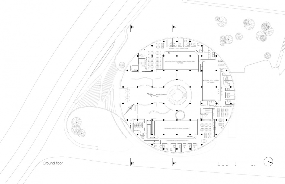 Ground floor National Biodiversity Pavilion