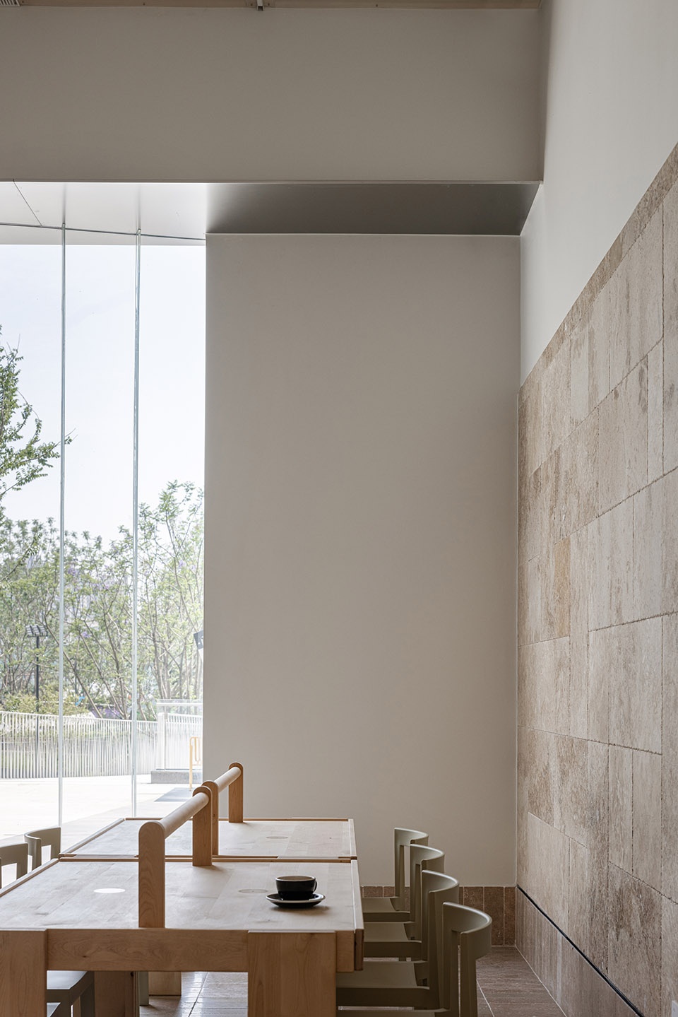 stamp cafe II china by wooom studio