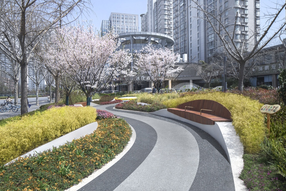 Shanghai Jingxin Pocket Park China by U Design Lab