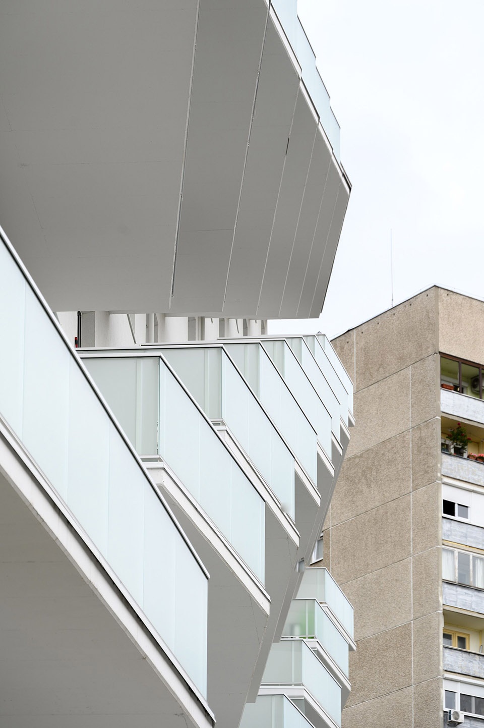 Trendo11 Terraced Residential Building in Budapest by LAB5 architects