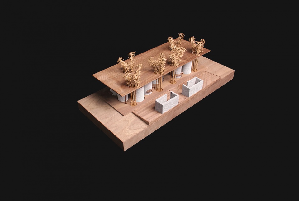 roll toilet by zaixing architectural desgin firm