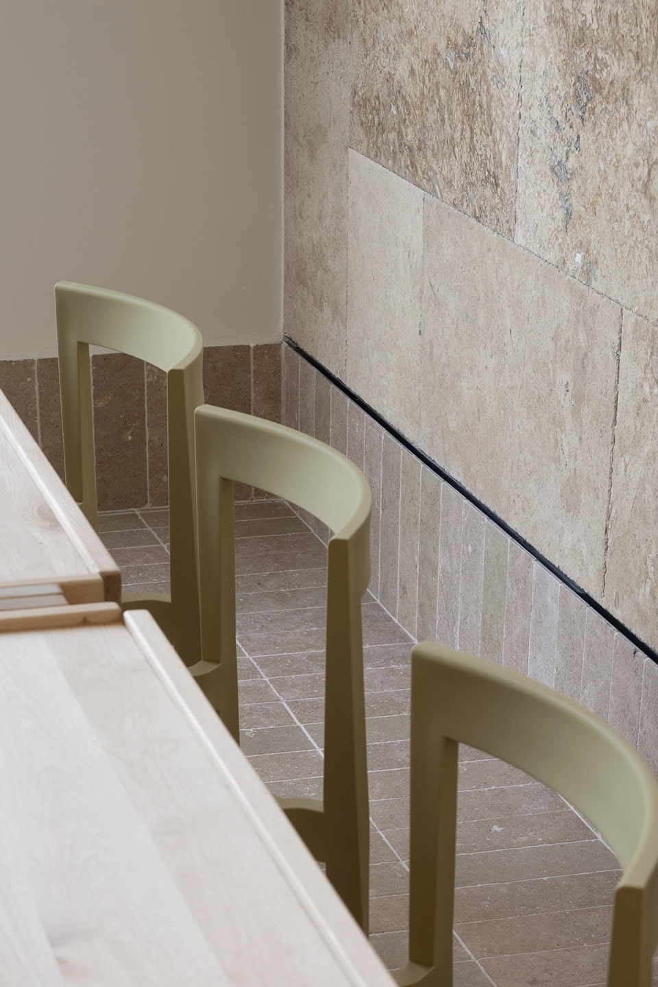 stamp cafe II china by wooom studio