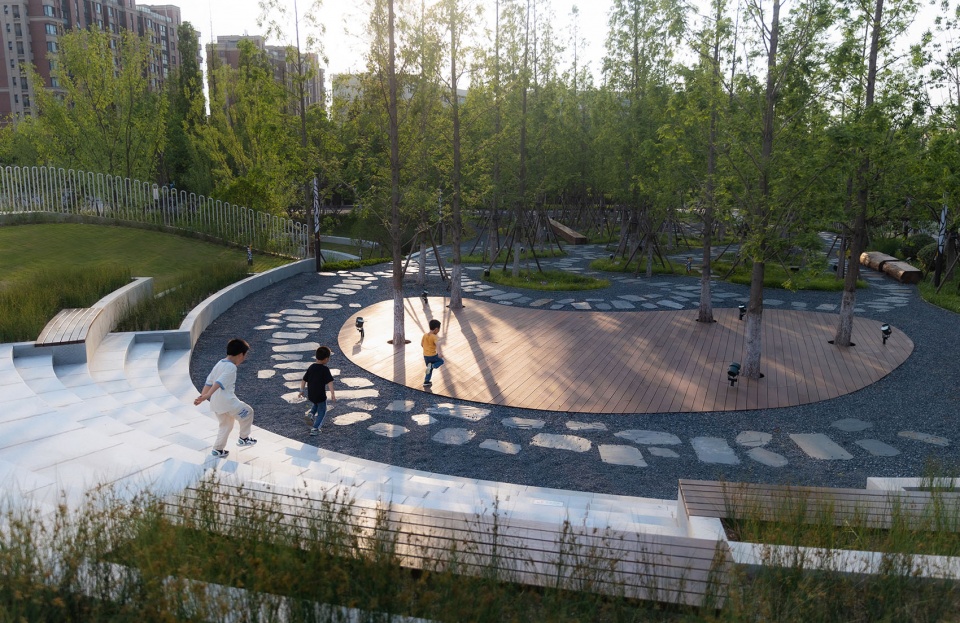 sino singapore nanjing eco high tech island pocket park plan