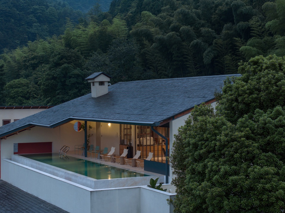 Lost villa in Simianshan Chongqing by kong architects