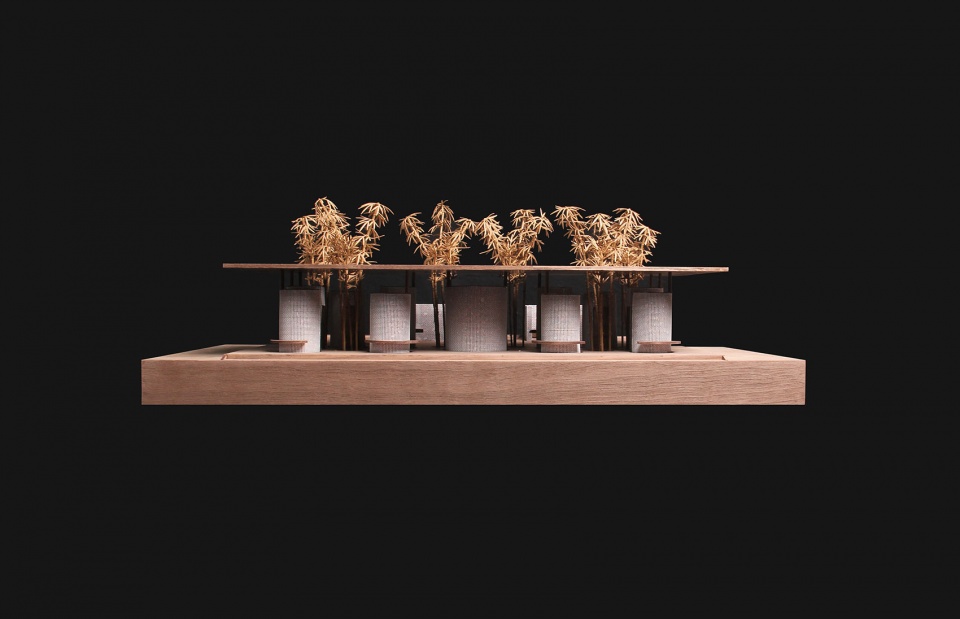 roll toilet by zaixing architectural desgin firm