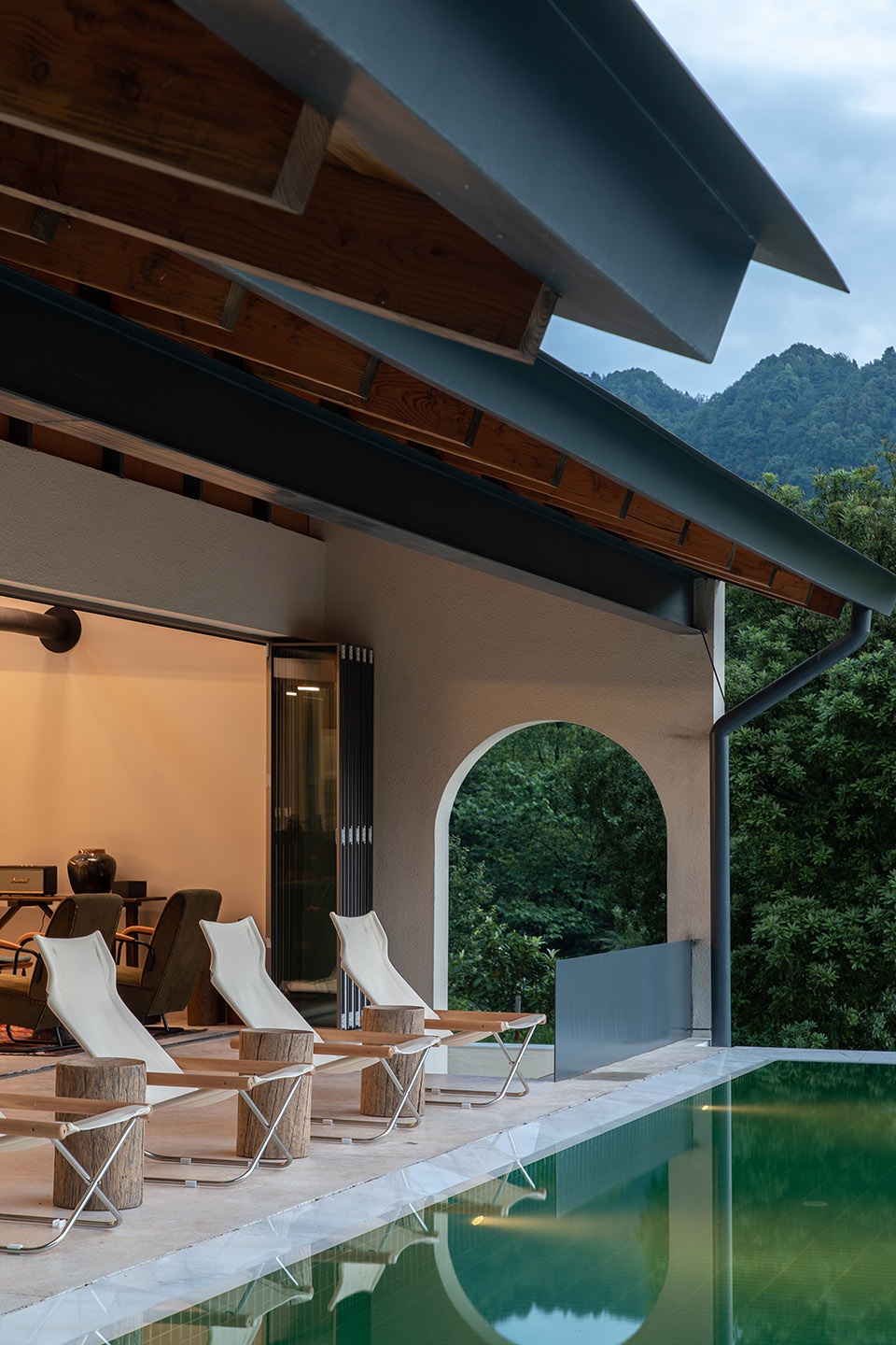 Lost villa in Simianshan Chongqing by kong architects