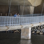 圣埃利霍湖人行天桥，美国 / Safdie Rabines Architects