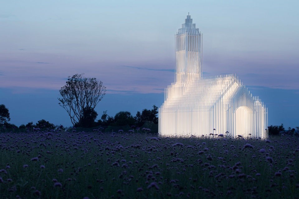 sino french science park church china by shanghai dachuan architects