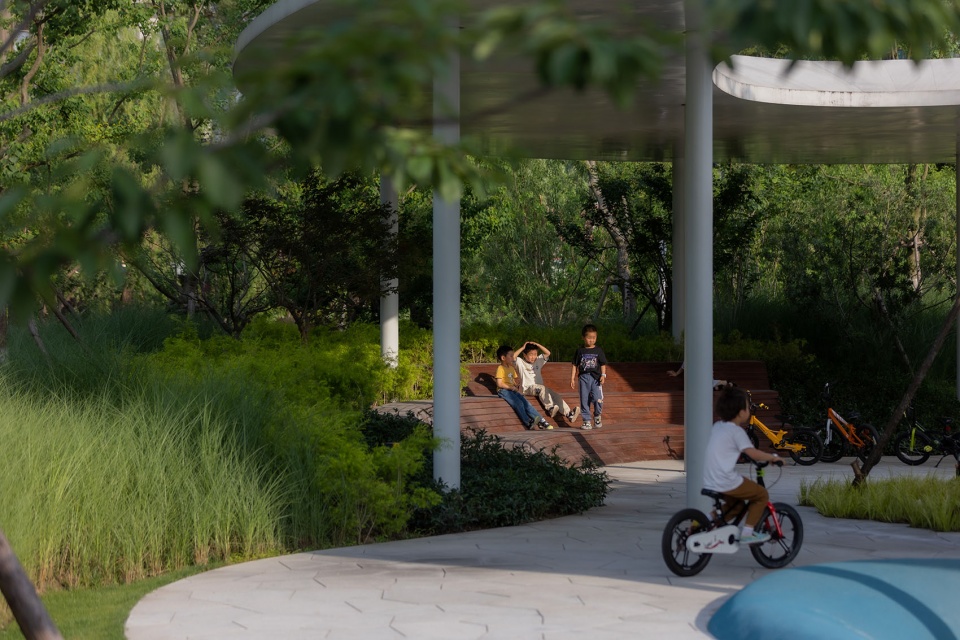 sino singapore nanjing eco high tech island pocket park plan