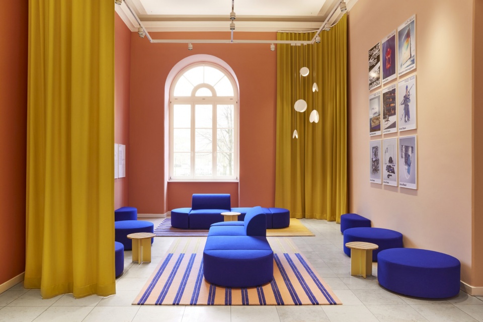 Visitor center at the museum MKG in Hamburg by Studio Besau Marguerre