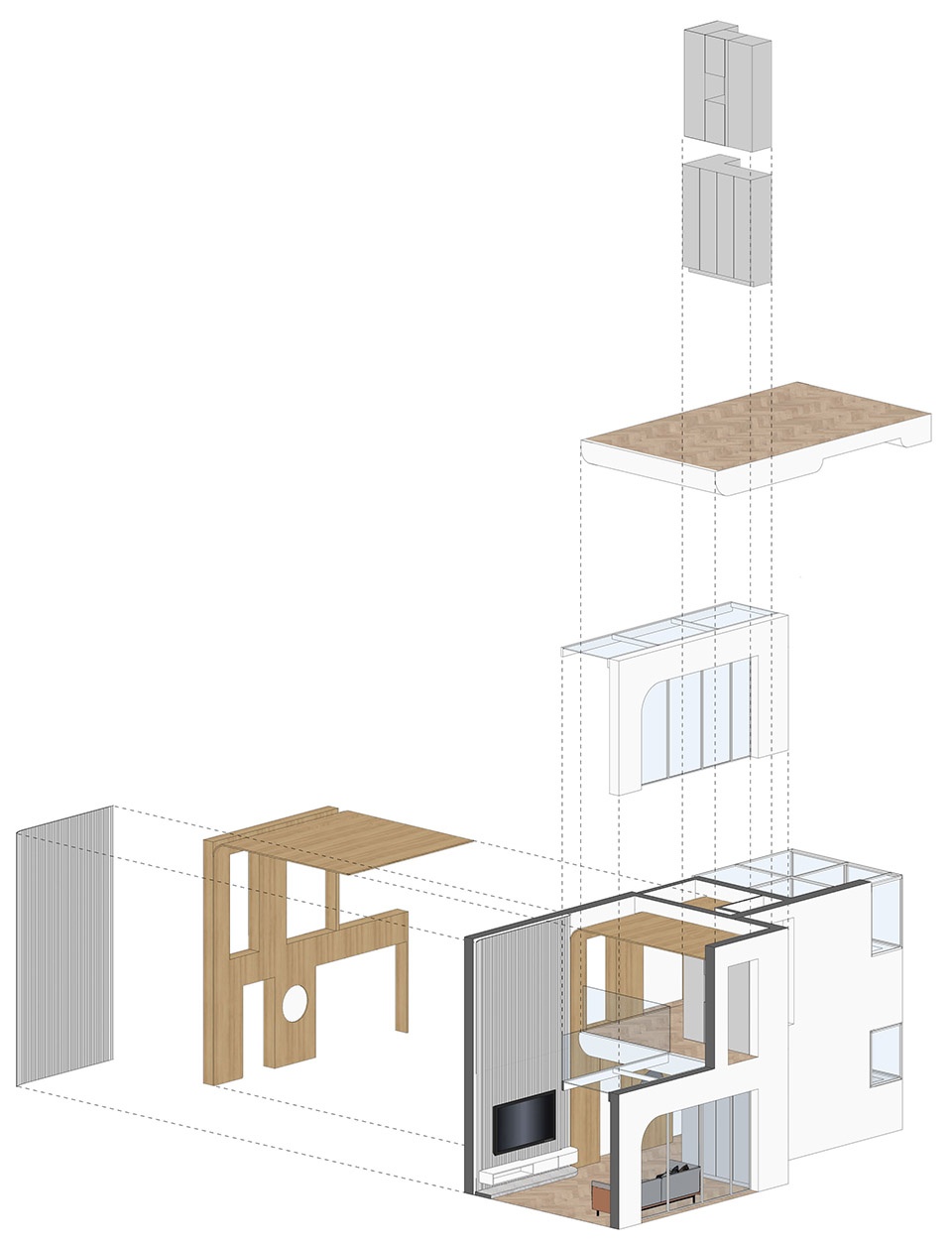 a house of curled clouds by atelier dy