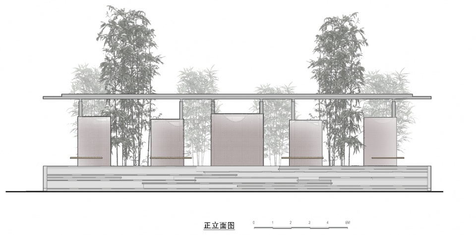 roll toilet by zaixing architectural desgin firm