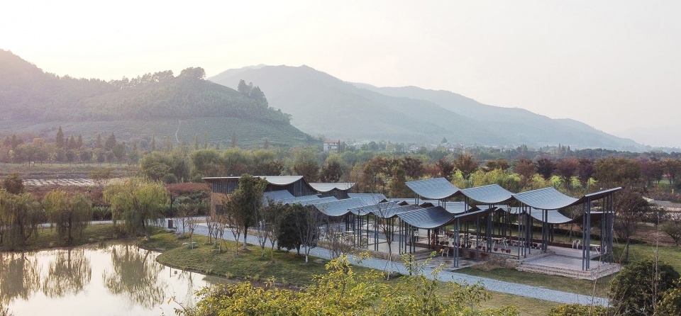 jingshan flower sea tent pavilion by zhejiang af university landscape architecture institute beeeed atelier