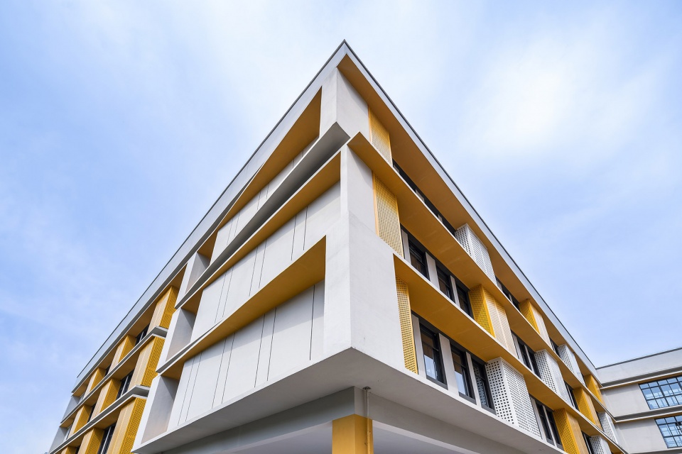 xian chanba n 23 primary school by sixth architecture design institute ccteg