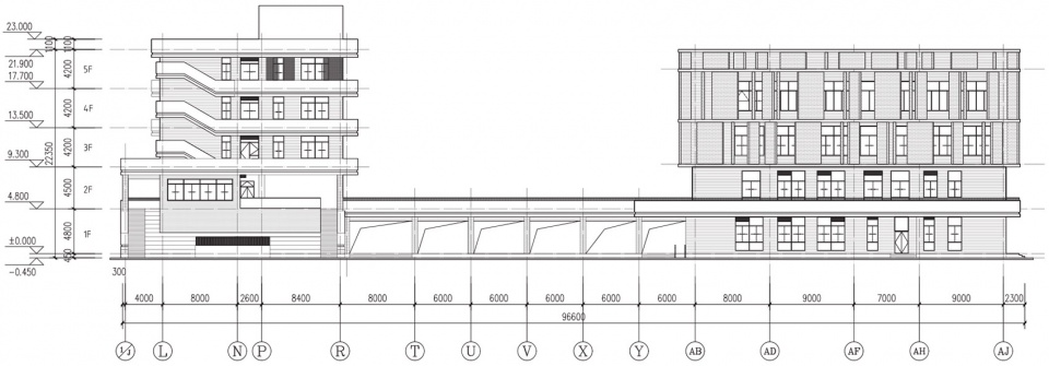 youyi road primary school in rudong county nanjing yangtze river urban architectural design