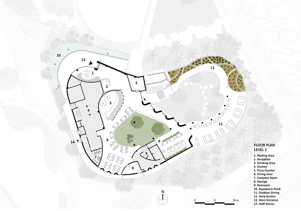 Eco cycle Pavillion by Takashi Niwa Architects