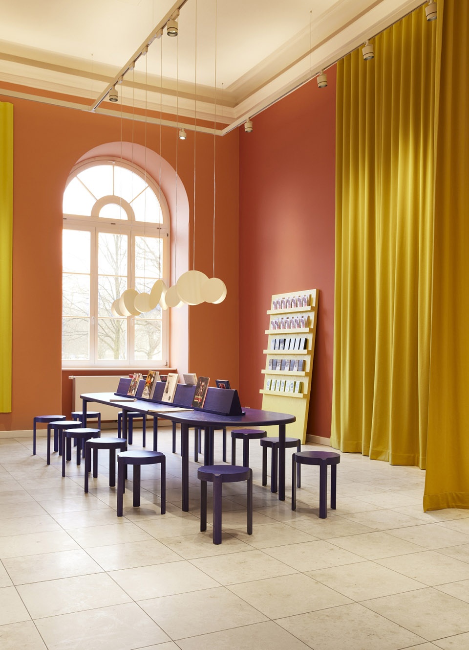 Visitor center at the museum MKG in Hamburg by Studio Besau Marguerre
