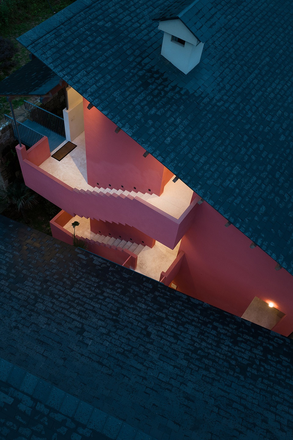 Lost villa in Simianshan Chongqing by kong architects