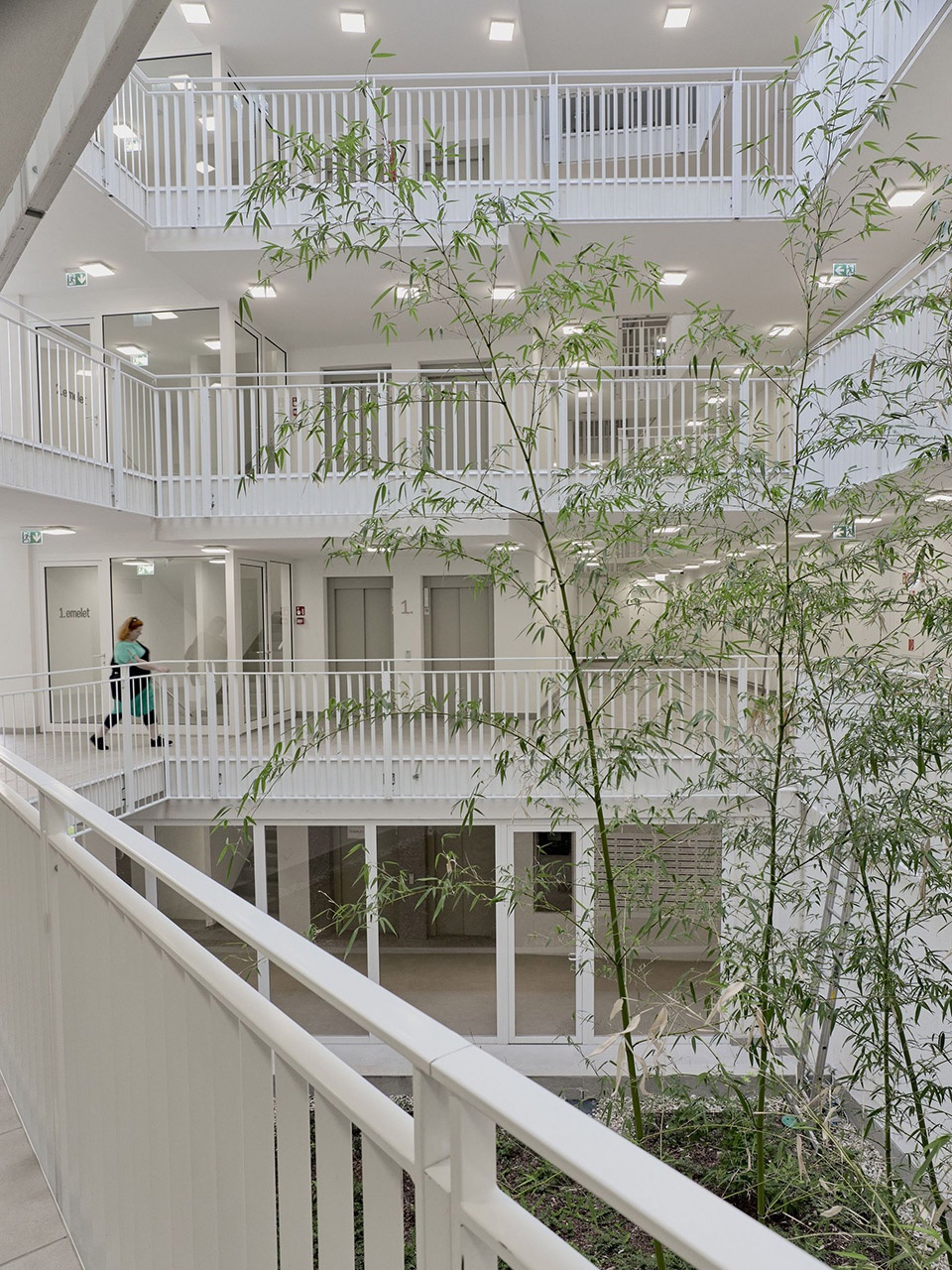 Trendo11 Terraced Residential Building in Budapest by LAB5 architects
