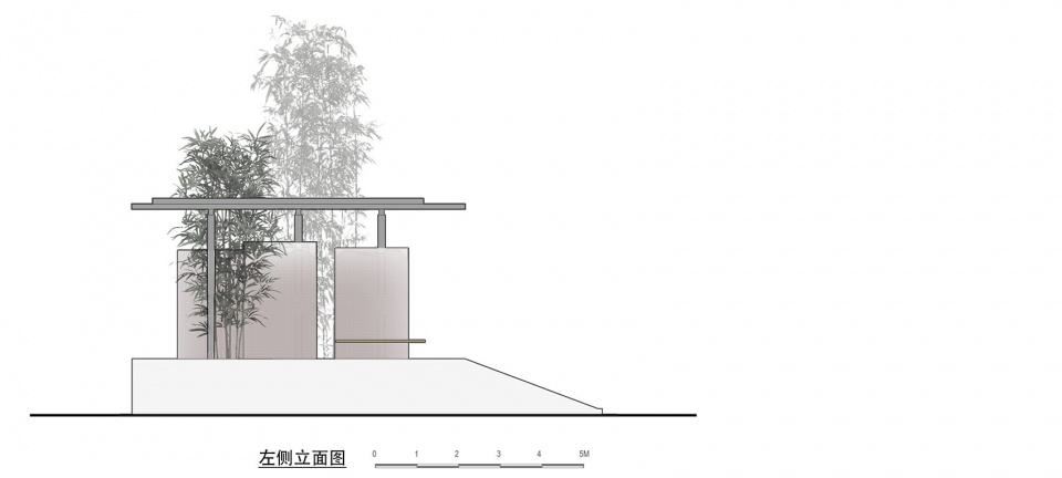 roll toilet by zaixing architectural desgin firm