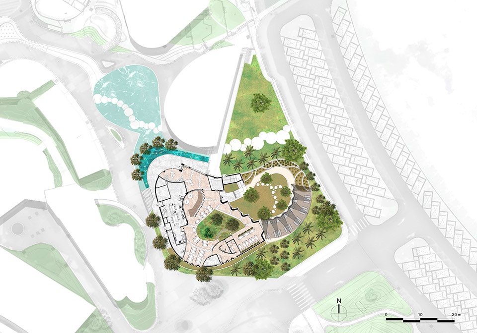 Eco cycle Pavillion by Takashi Niwa Architects