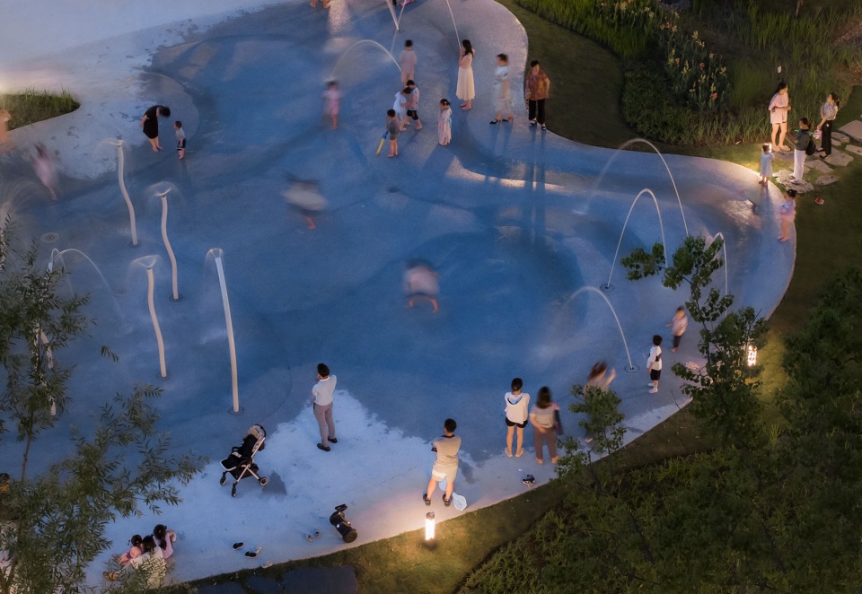 sino singapore nanjing eco high tech island pocket park plan